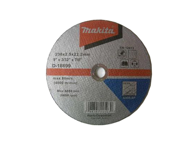 Disco Corte Met 9\ 230 X 2,5 X 22.23mm D-18699 — Makita — Makita