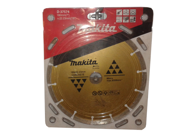 Disco Diamantado 180MMX 22.23mm Seg/seco/concr D-37574 — Makita — Makita