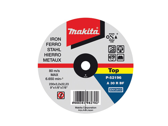 Disco Diamantado 230MMX 22.23mm Seg/seco/concr D-37580 — Makita — Makita