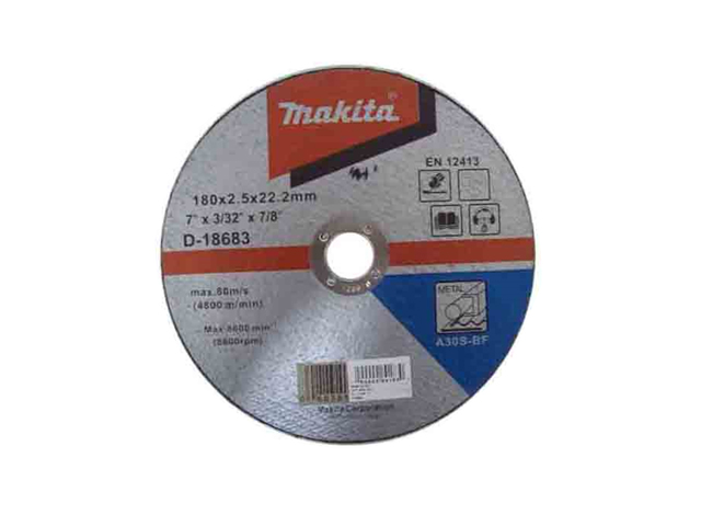 Disco Corte Met 7\ 180 X 2,5 X 22.23mm D-18683 — Makita — Makita