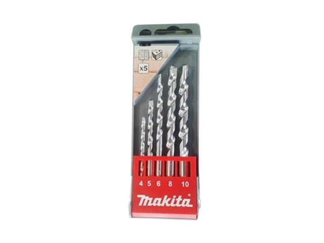 Set Broca Ladrillo 4-5-6-8-10mm 5U D-41377 — Makita — Makita