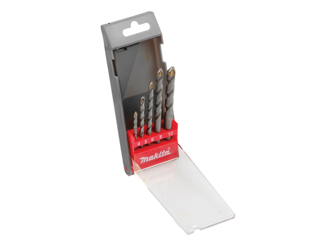 Set Brocas Concreto 4-5-6-8-10mm 5UN D-05175 — Makita — Makita