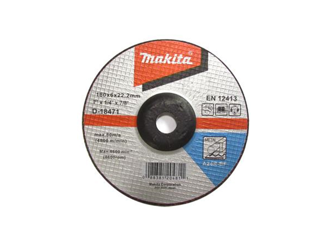 Disco Desbaste Met 7\ 180 X 6 X 22.23mm D-18471 — Makita — Makita