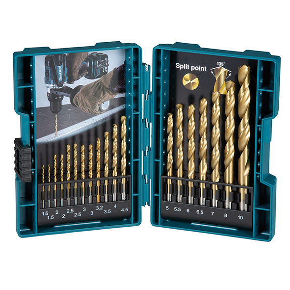Set Broca Metal 19 Piezas D-67527 — Makita — Makita