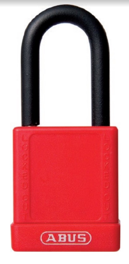 Candado Bloqueo Dielectrico Arco 40mm Rojo HB75 06281-4 — Abus — Abus