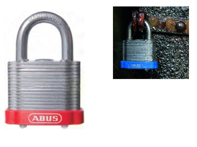 Candado Acero Laminado 41/50 Kd Azul 06386-2 — Abus — Abus