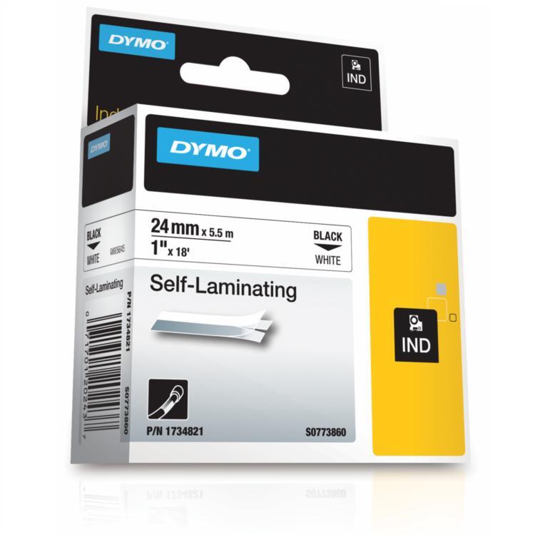 Cinta Auto-laminado 24mm X 5.5M Fondo Bl/texto Ne Para Rhino 6000 1734821 (49500136) — Otras Marcas