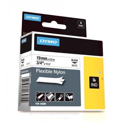 Cinta Nylon Flex 19mm X 3.5M Fondo Bl/texto Ne Para Rhino 4200-6000 18489 (49402136) — Otras Marcas