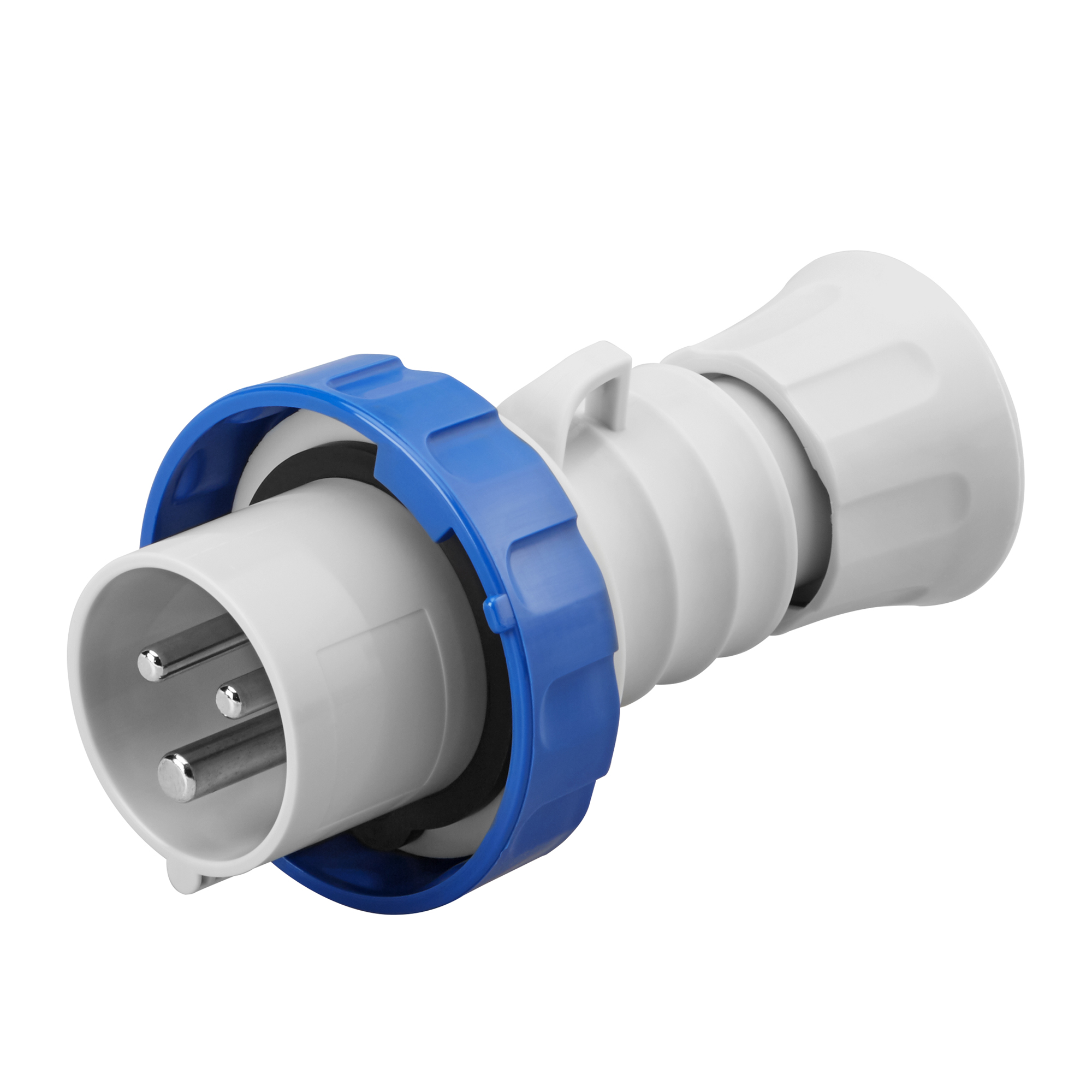 Enchufe Macho Volante Industrial 2P+T 32A 250V IP67 GW60037H — Gewiss — Gewiss