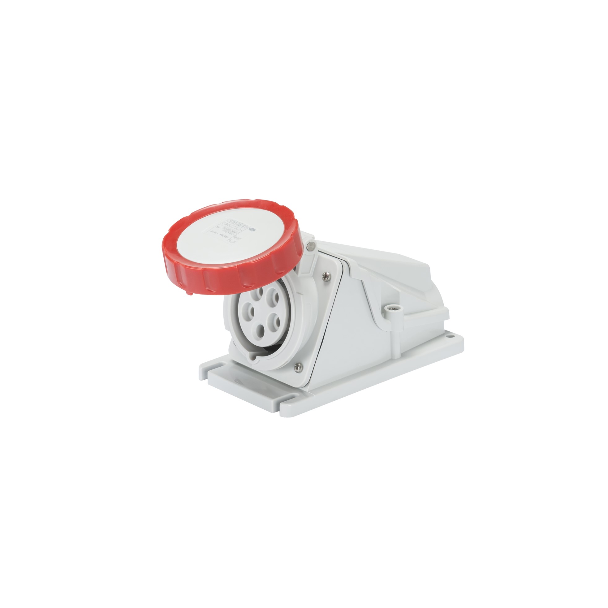 Enchufe Hembra Industrial Sobrepuesto 380V 32A 3P+T IP67 GW62515 — Gewiss — Gewiss