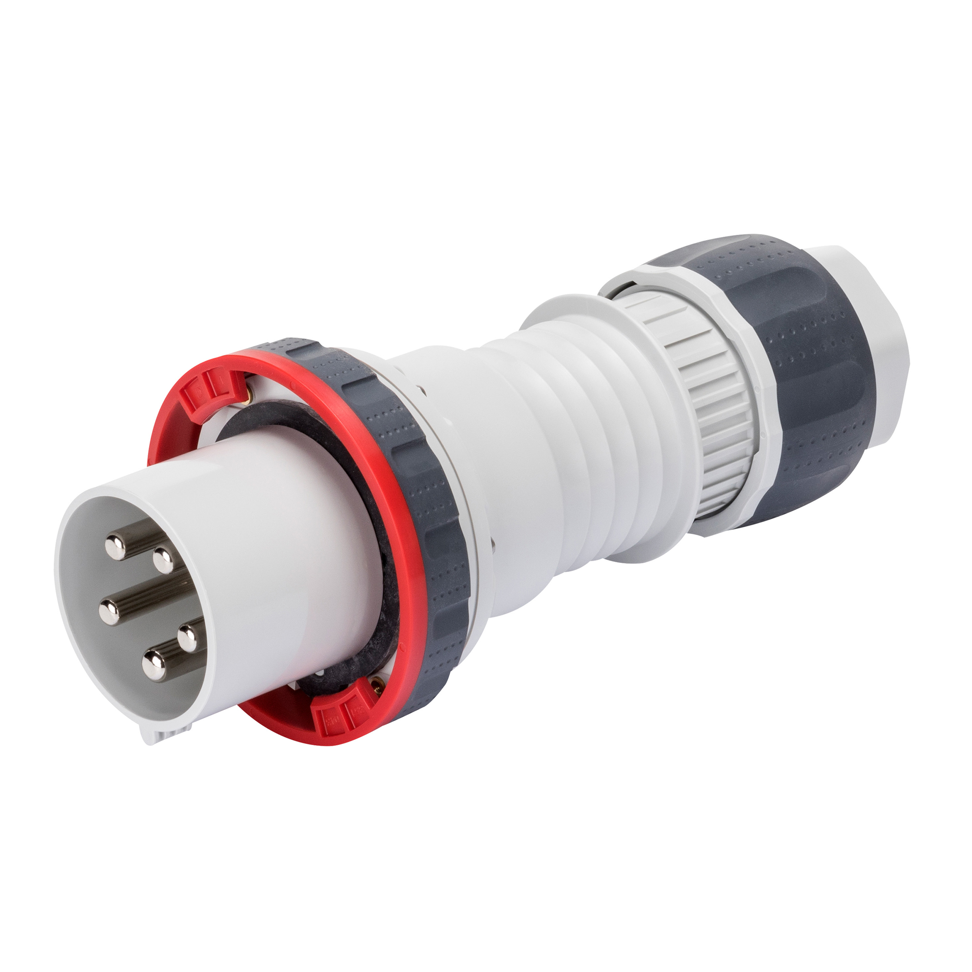 Enchufe Macho Volante Industrial 380V 125A 3P+T IP66/69 GW60060H — Gewiss — Gewiss