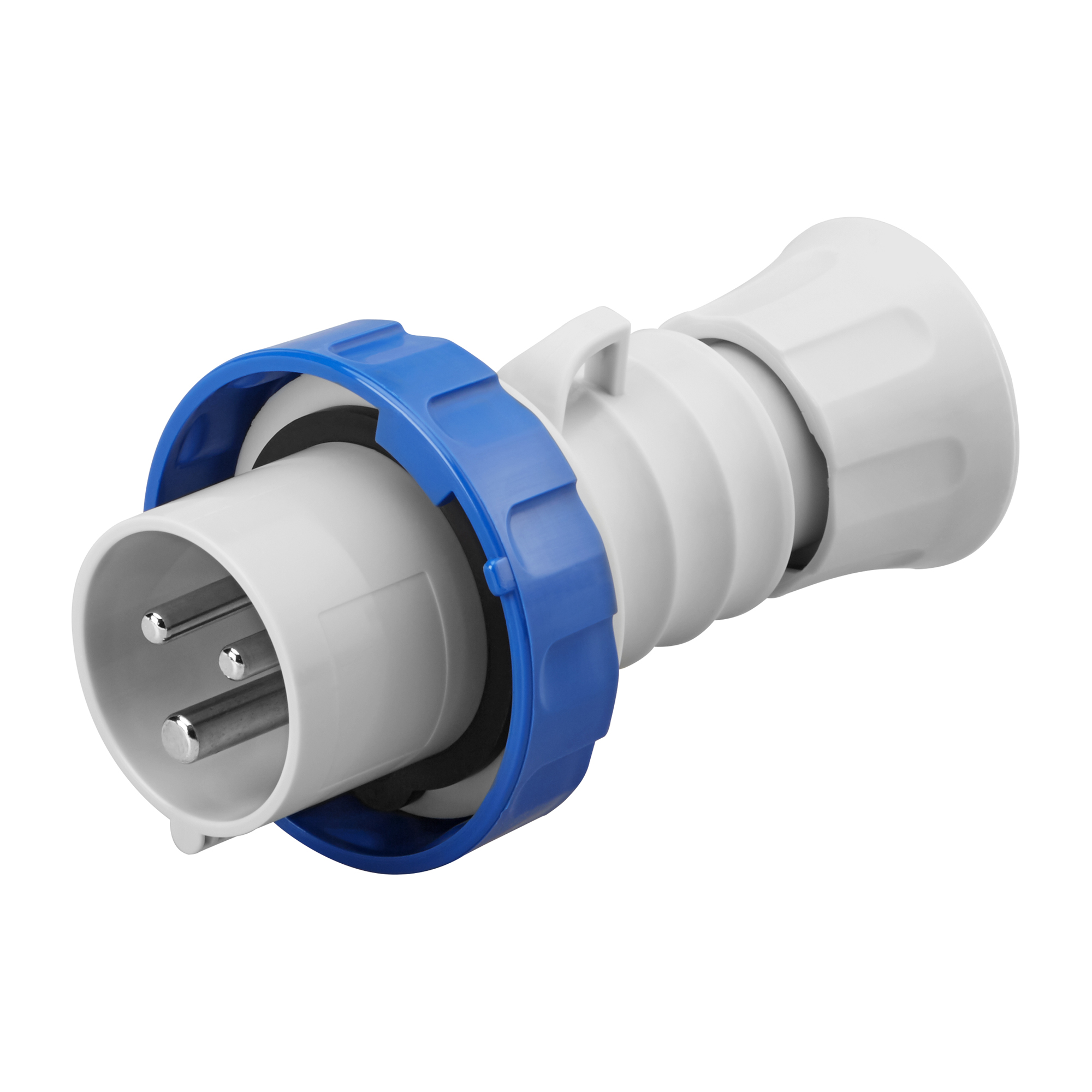 Enchufe Macho Volante Industrial 250V 16A 2P+T IP66/69 GW60026FH — Gewiss — Gewiss
