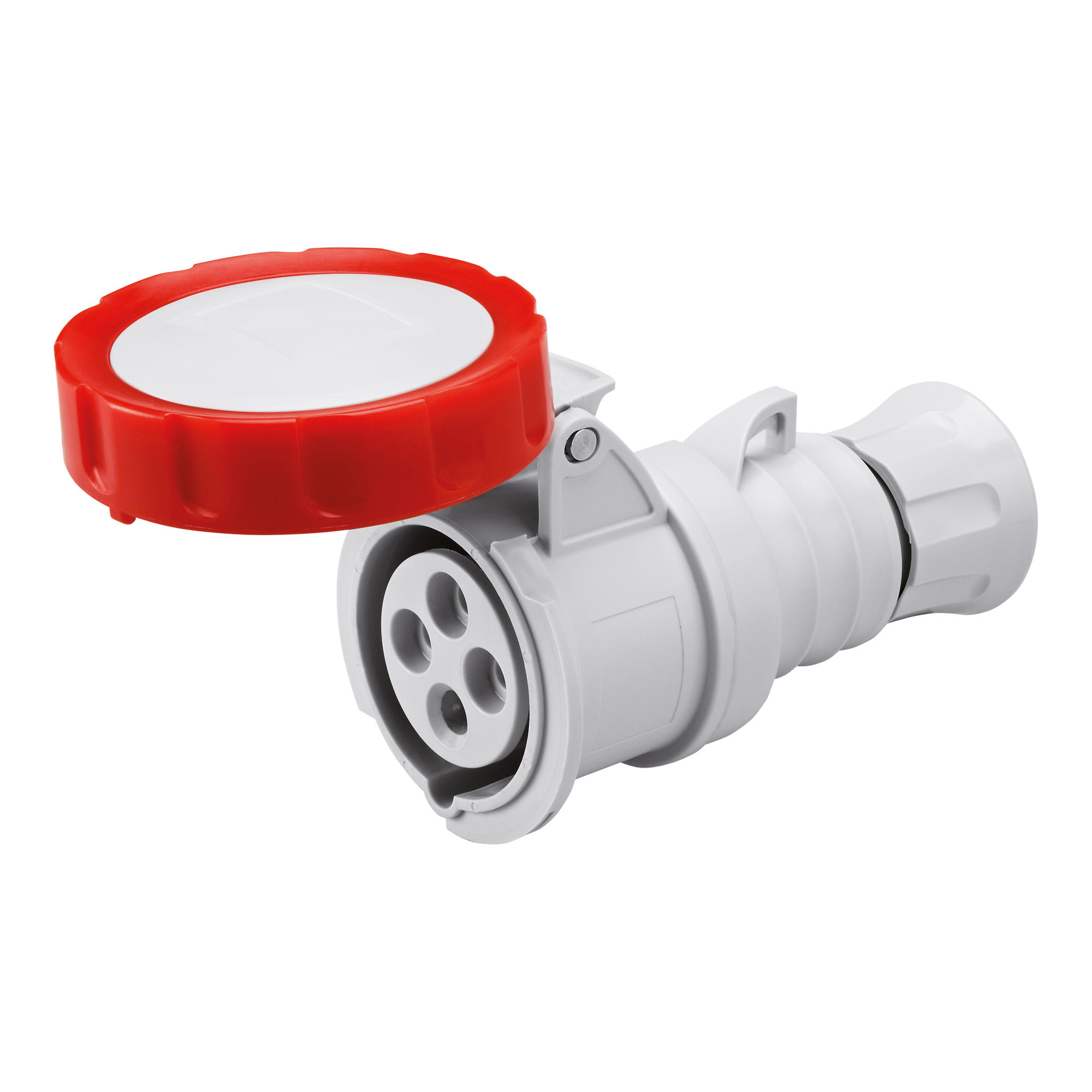 Enchufe Hembra Industrial Volante 380V 16A 3P+T IP66/69 GW62030H — Gewiss — Gewiss