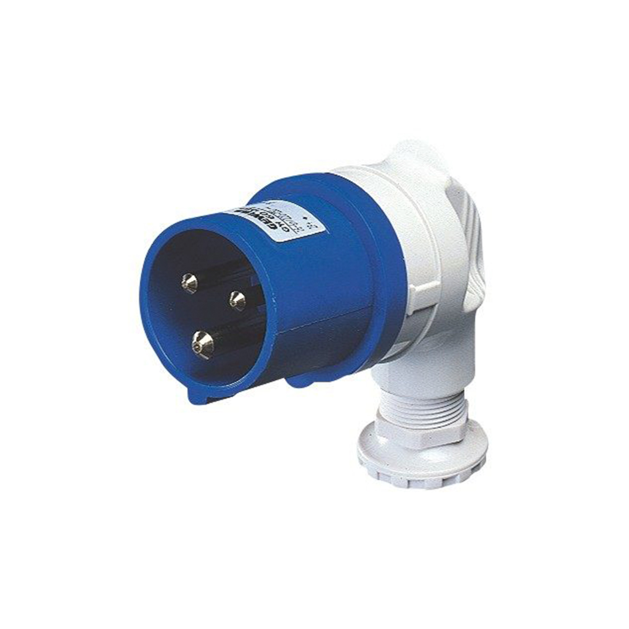 Enchufe Macho Volante Industrial 220V 16A 2P+T IP44 GW60085 — Gewiss — Gewiss