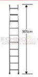 Escalera Alum Recta Simple 3.05 MT 175kg 440-10 — Cuprum — Cuprum