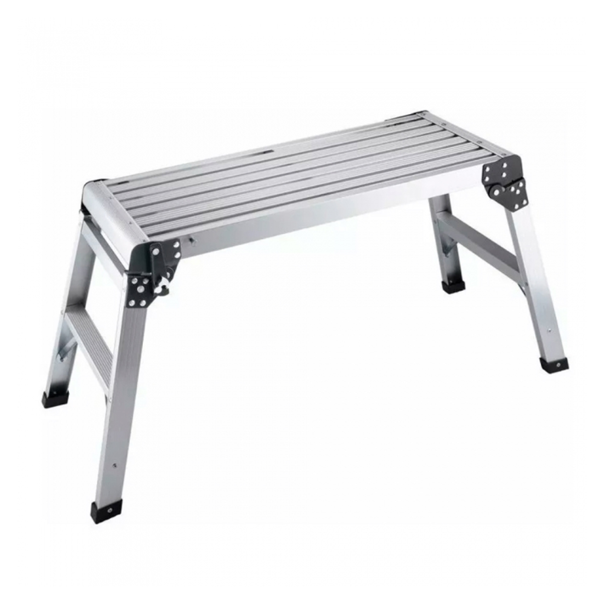 Escalera Plataforma Aluminio Capacidad 150kg EAP-80 — Technoplus — Technoplus