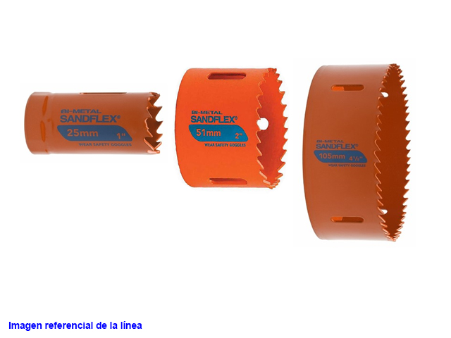 Sierra Copa Bi-metal 19mm 3/4 3830-19-C — Sandflex — Sandflex