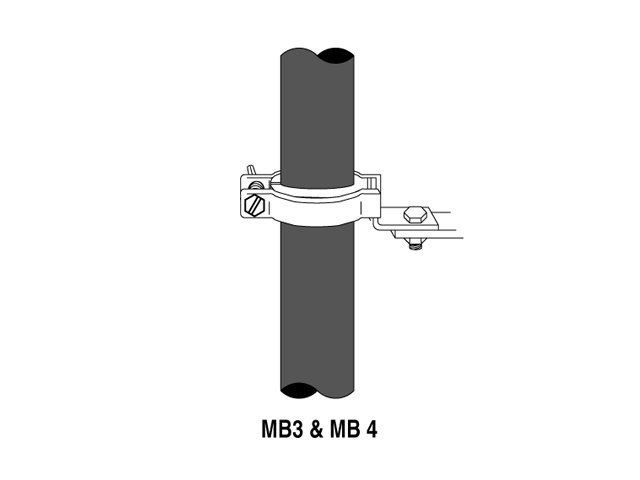 Soporte de Montaje Tipo Abrazadera MB-3 de. 8061083129 — 3m — 3M