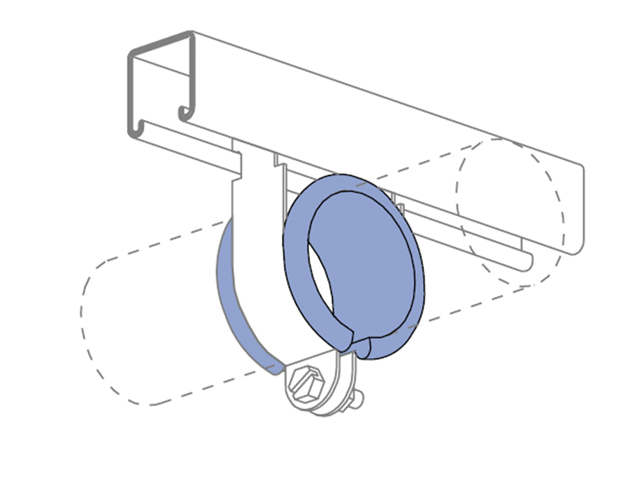 Rollo Plast Aisl Abraz P-2600 P P2600P — Unistrut — Unistrut