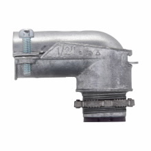 Ch Conect.curvo 90° Para Flex. Sin Pvc Con Ais. 1/2ZINC Die Cast 1736 DC  Crouse Hinds — Crouse Hinds
