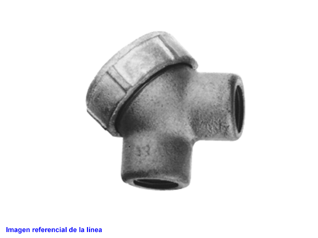 Ch Ch Entrada Servicio Curvo 3/4 LBY25 — Crouse Hinds — Crouse Hinds