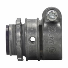 Ch Conect. Recto Para Flex. sin PVC C/AISL.1/2ZINC Die Cast 1708 DC — Crouse Hinds — Crouse Hinds