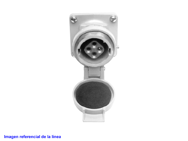 Ch Enchufe Hembra Fija 600V 30A 4WI 4P AR341 — Crouse Hinds — Crouse Hinds