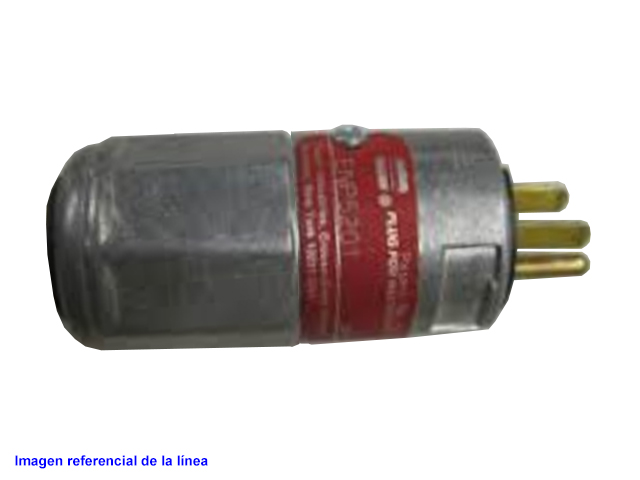 Ch Enchufe Macho Vte 125VCA 20A Exp ENP5201 — Crouse Hinds — Crouse Hinds