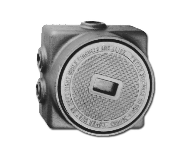 Ch Caja de Piso Fe Exp 5 3/4 6ENT+2SAL EGJ421 — Crouse Hinds — Crouse Hinds