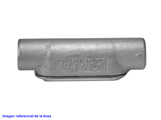 Ch Condulet Fe C 1/2 Con Tapa+empaq C17-CG — Crouse Hinds — Crouse Hinds