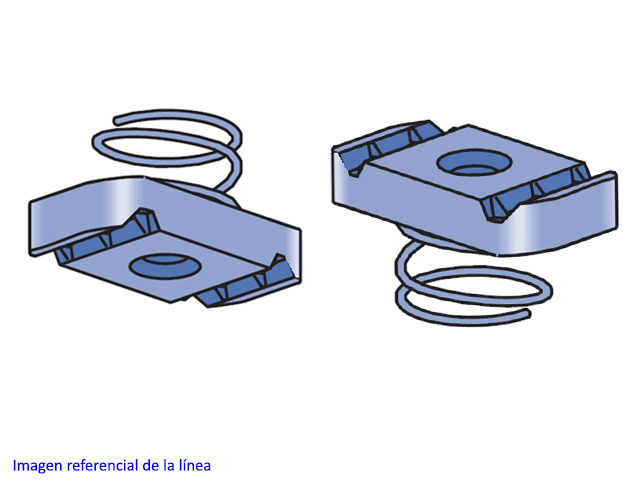 Tuerca Resorte 1/2 P-4010 Eg P4010 Eg — Unistrut — Unistrut