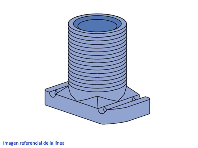Tuerca Perf Hilo 1/2 P-2540 Eg P2540EG — Unistrut — Unistrut