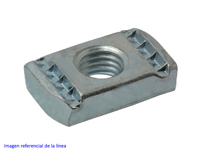 Tuerca Riel Sin Resort 3/8 P-3008 Eg P3008 Eg — Unistrut — Unistrut