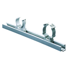 Riel Soporte para Abrazadera Clip-clip/collarin Libre Halogeno GW50609 — Gewiss — Gewiss