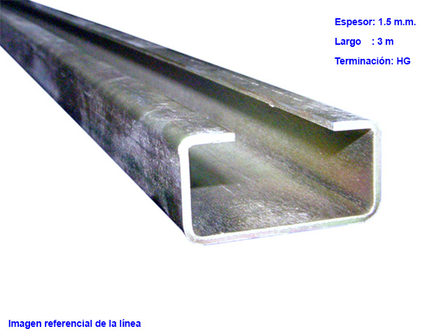 Perfil 19x35x3000x1.5mm (HG) 337410488 — Otras Marcas