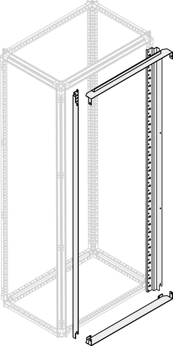 Bastidor Fijo para Paneles H=2000mm A=60 PFPF2060 — ABB — ABB
