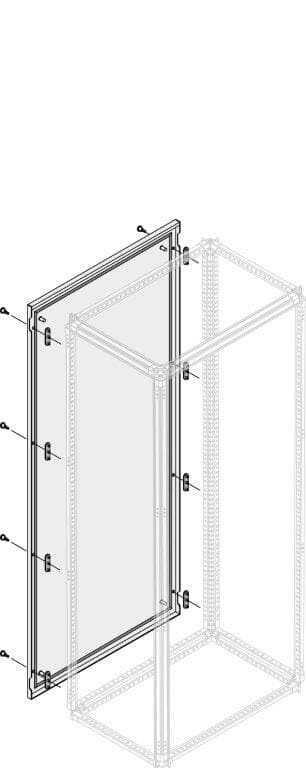 Panel Posterior Ciego IP65 H=2000mm A=60 PPEB2066 — ABB — ABB