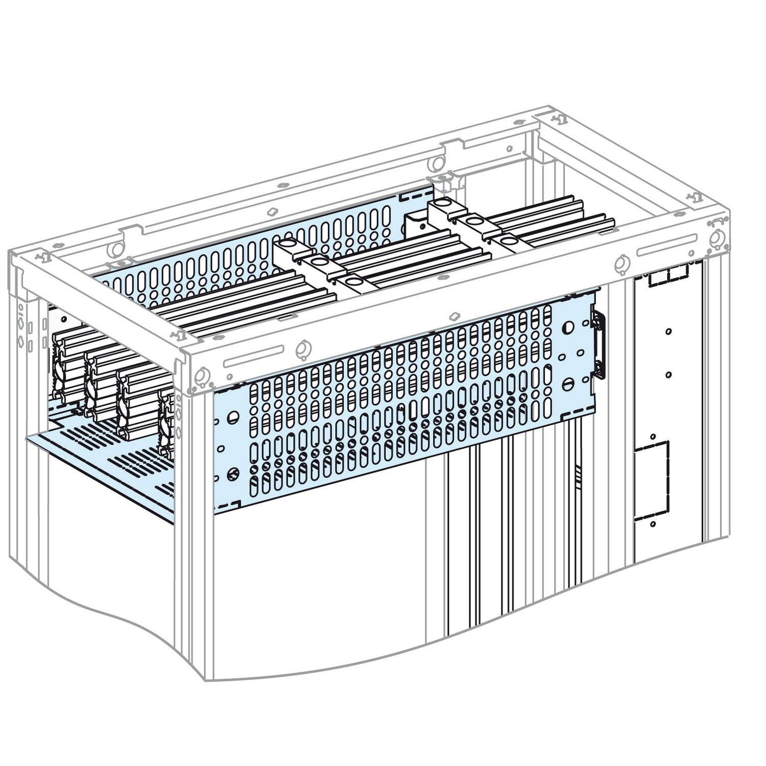 Compartimentacion de Juego de Barras Hor 4986 — Schneider Electric — Schneider Electric
