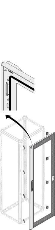 Puerta Vidriada IP65 H=2000mm A=600mm PDLG2066 — ABB — ABB