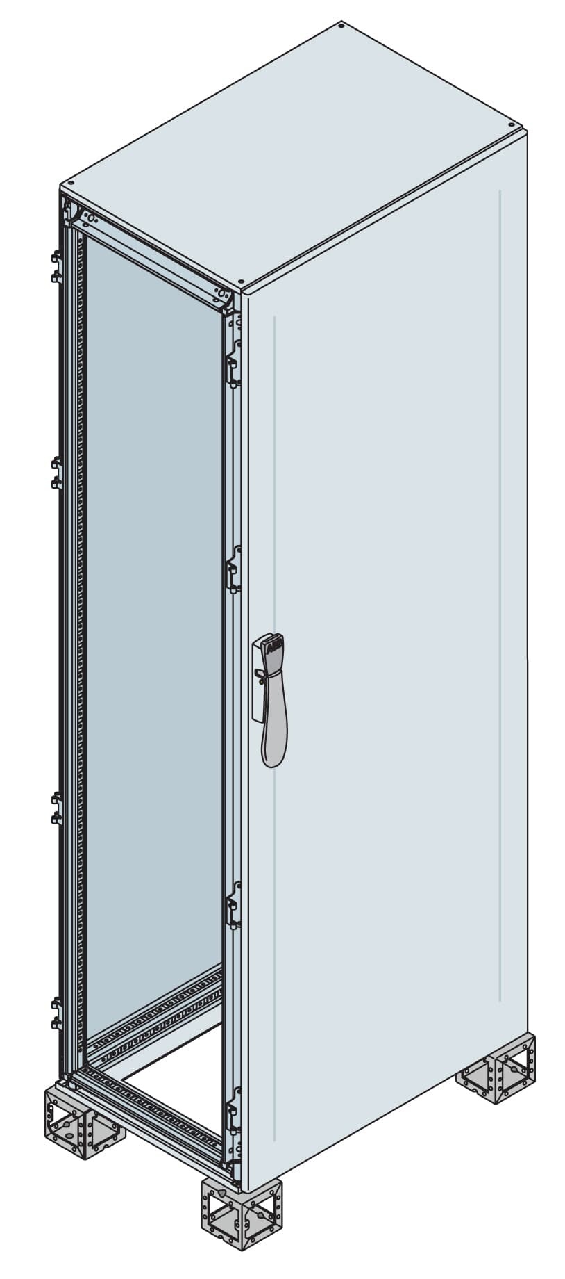 Armario Pre-ensamblado IS2 2000x1000x600 ES2006K — ABB — ABB
