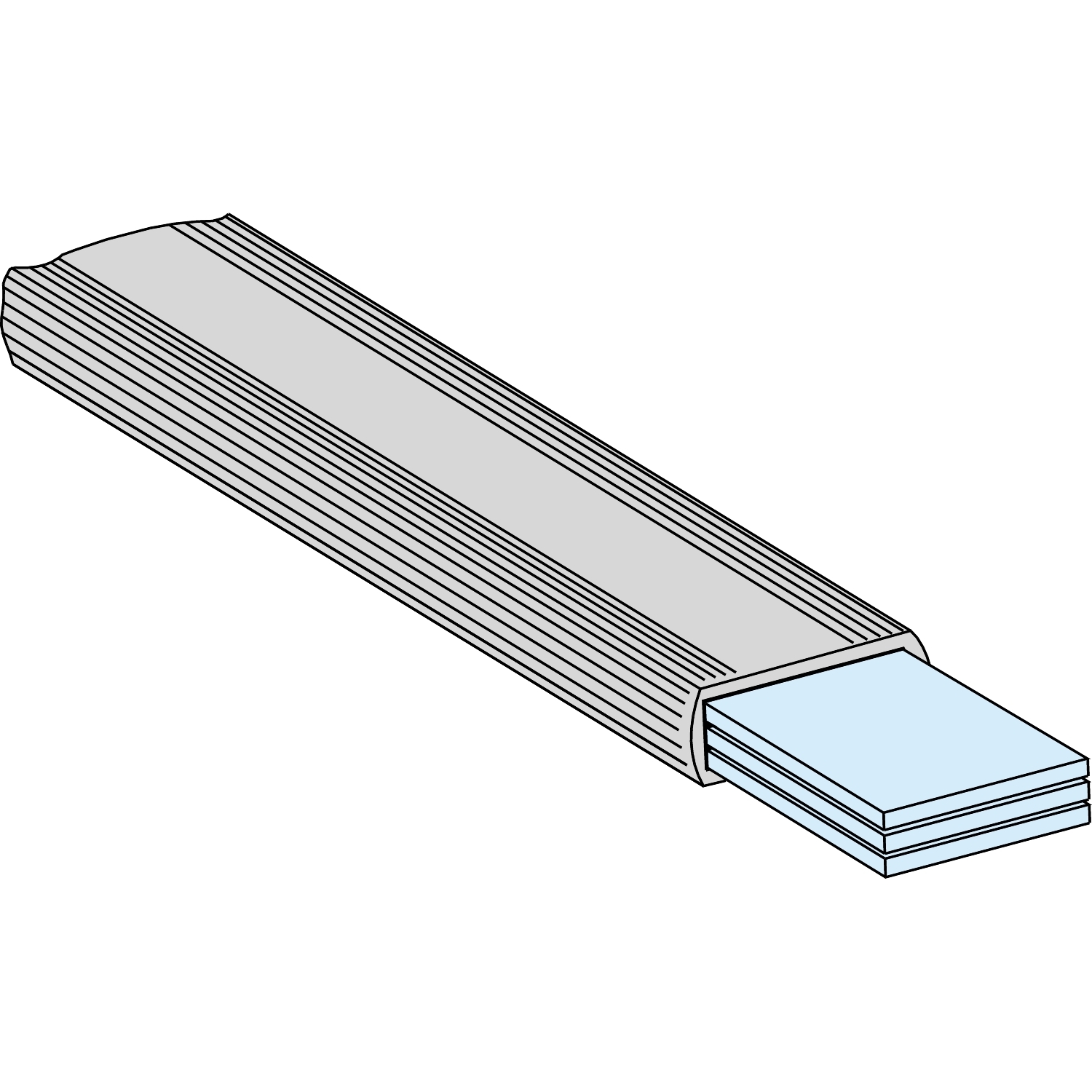 Barra Flexible Ais 30x8 MM2 600A LVS04753 — Schneider Electric — Schneider