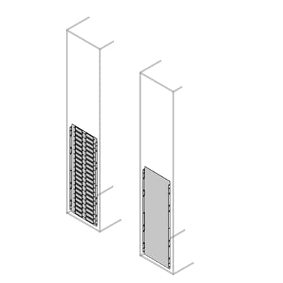 Segregacion Vertical Lateral Al=1000mm P=D300mm Ciega PTBS1030 — ABB — ABB