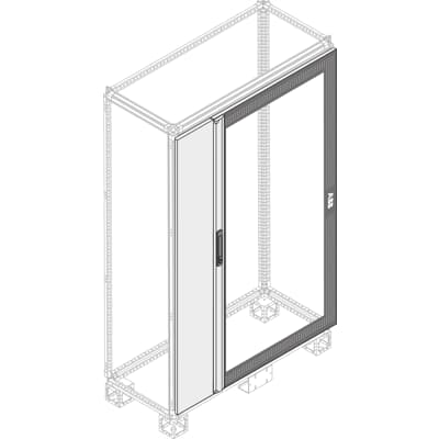 Puerta Vidriada Doble Alto 2000mm Ancho 1000mm PDLG2500 IP40 — ABB — ABB