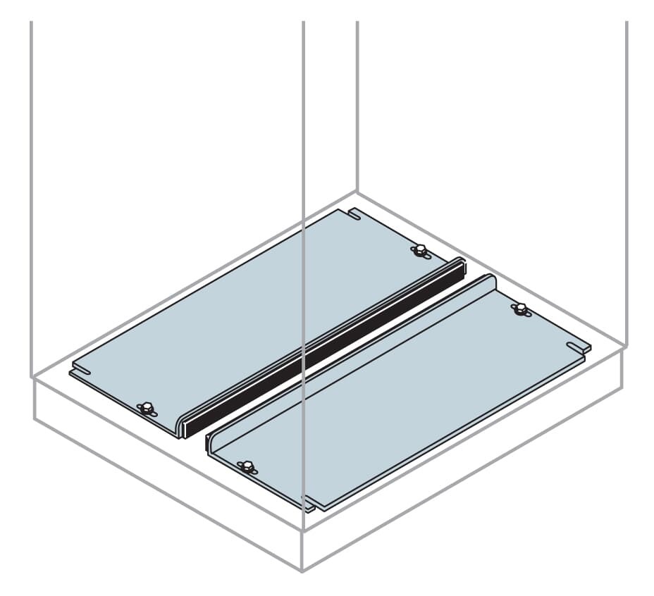Tapa Entrada de Cables Ciega 800x800mm I EF8080 — ABB — ABB