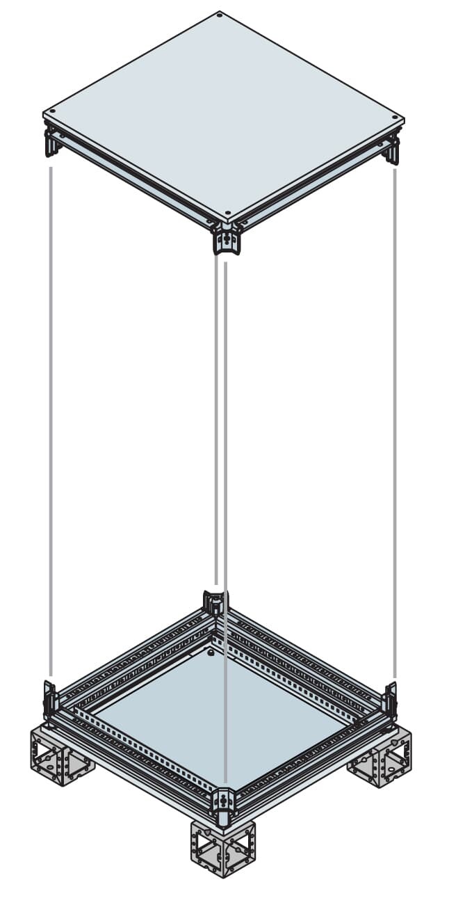 Base Techo 300x400mm (Axp) IP65 EK3040KN — ABB — ABB