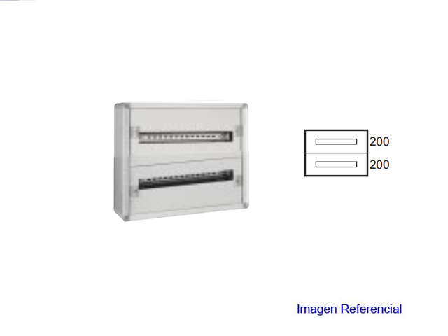 XL3 Tablero sobrepuesto 450x575x147 2FILAS 20002 Legrand — Legrand