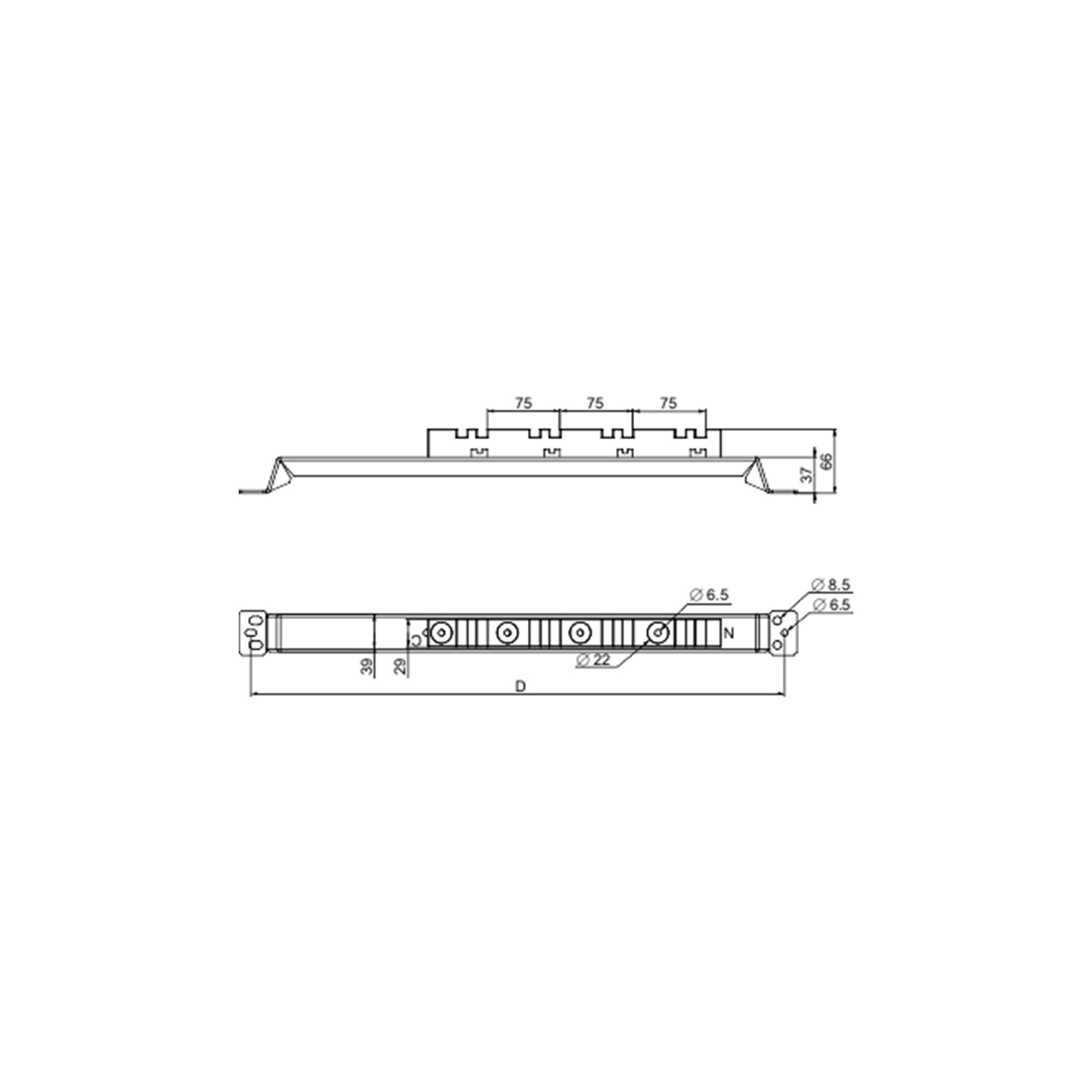 Soporte de Configuraci?n Spacial Sf 600mm NSYAS600 — Schneider Electric — Schneider