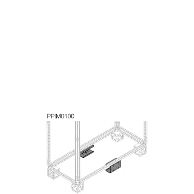 Zocalo Interm Acero Galv 100mm PPIM0100 — ABB — ABB