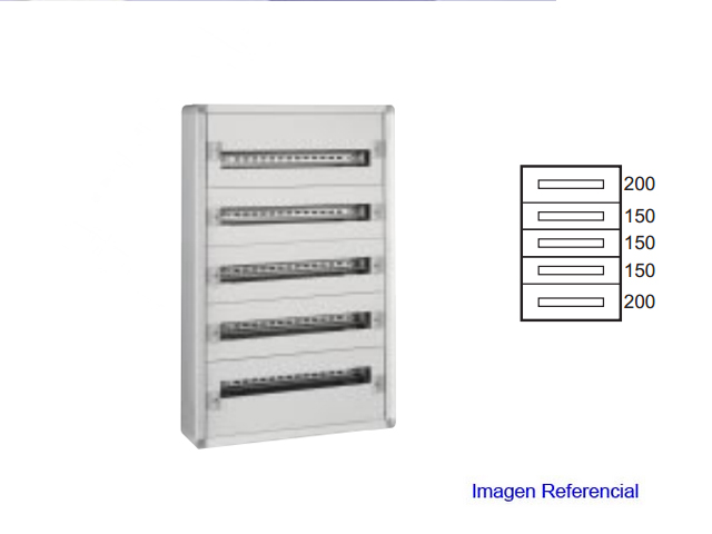 XL3 Tablero sobrepuesto 900x575x147 5FILAS 20005 Legrand — Legrand