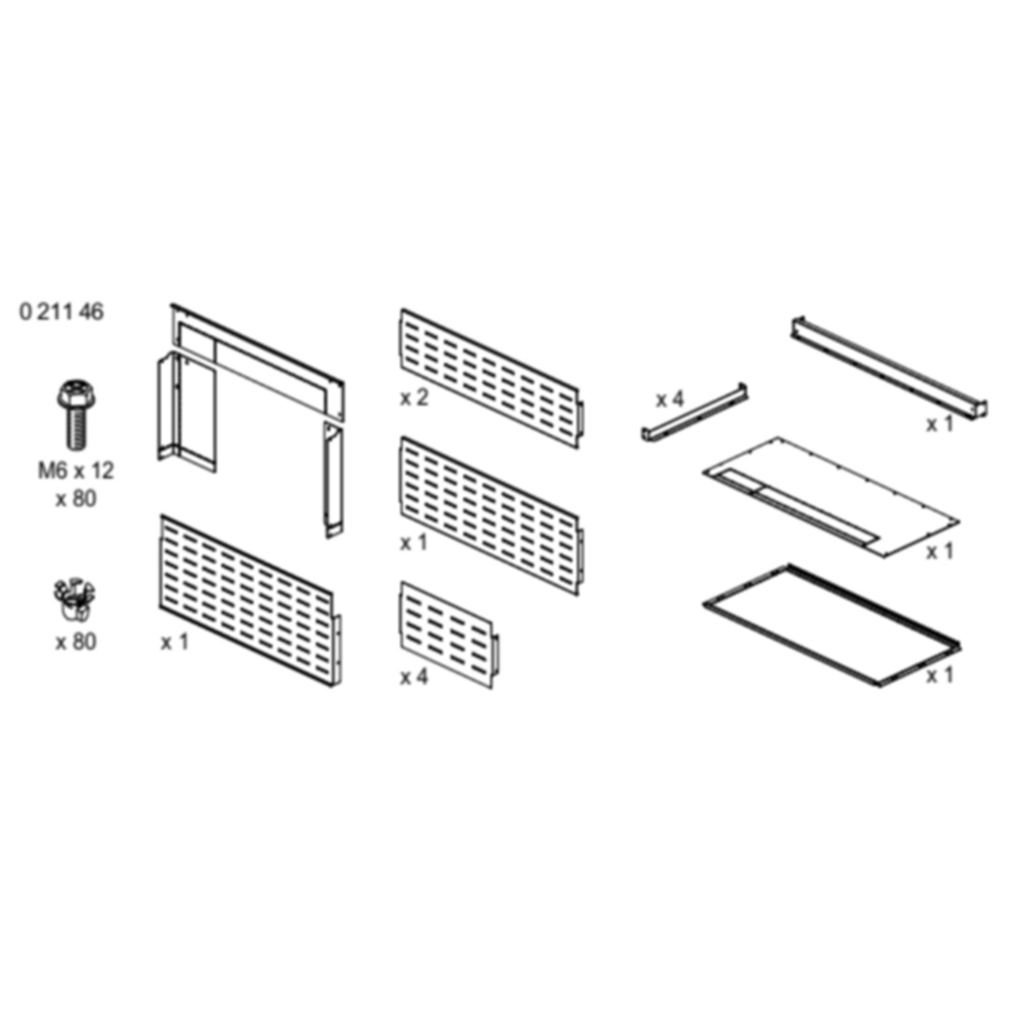 Kit Forma 4B DMX3 6300 21146 — Legrand — Legrand